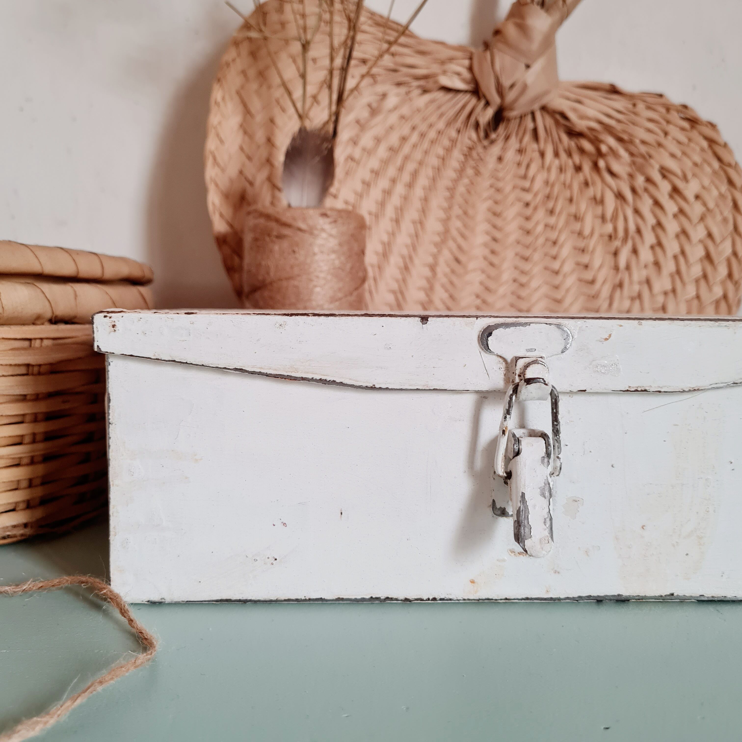 White metal workshop box