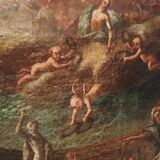 Antique painting - oil on canvas - Assumption of the Virgin, 18th century