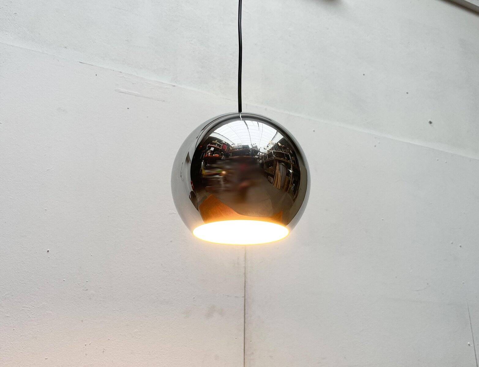 Mid-century modern space age pendant lamps, 1960s, set of 2.