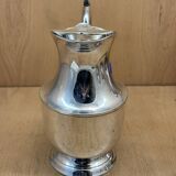 Silver-plated pitcher