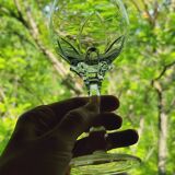6 verres à vin en cristal 24% Cristallerie Kaspar Lemberg Lorraine vintage