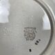 Set of 2 Choisy le roi plates, ironstone, floral motif, late 19th century