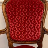Louis XV Style Cabriolet armchair, circa 1850