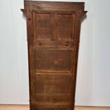 Biedermeier Wall Mirror in Cherrywood Veneer, South Germany, 1830s