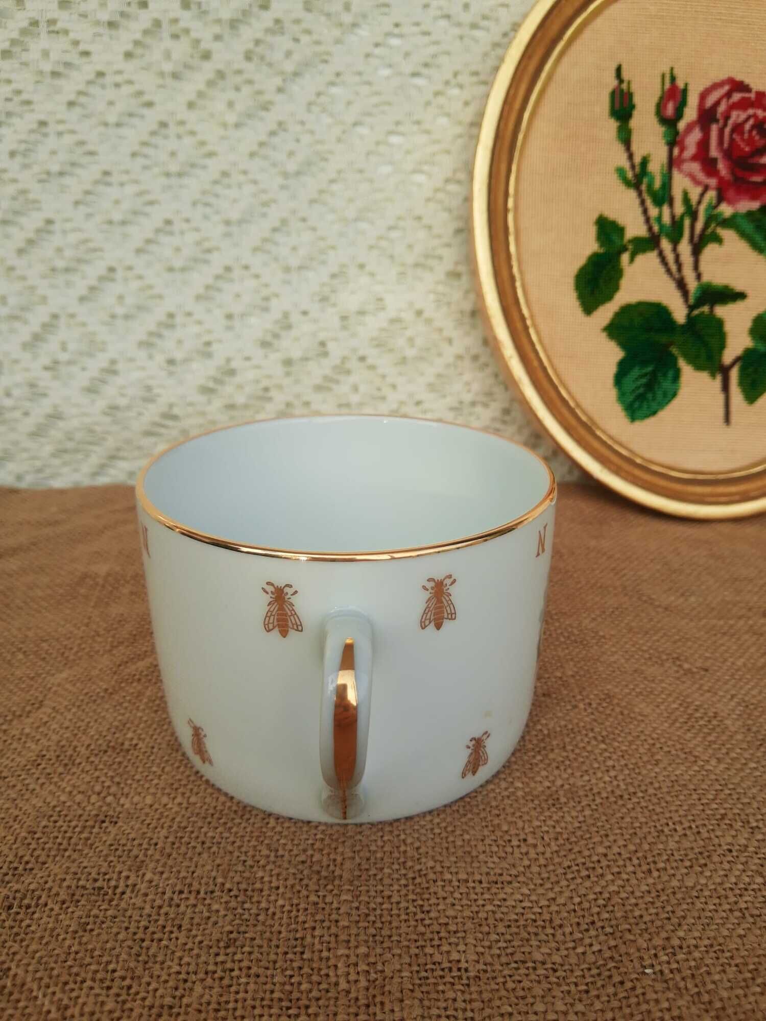Napoleon and Josephine porcelain cup France