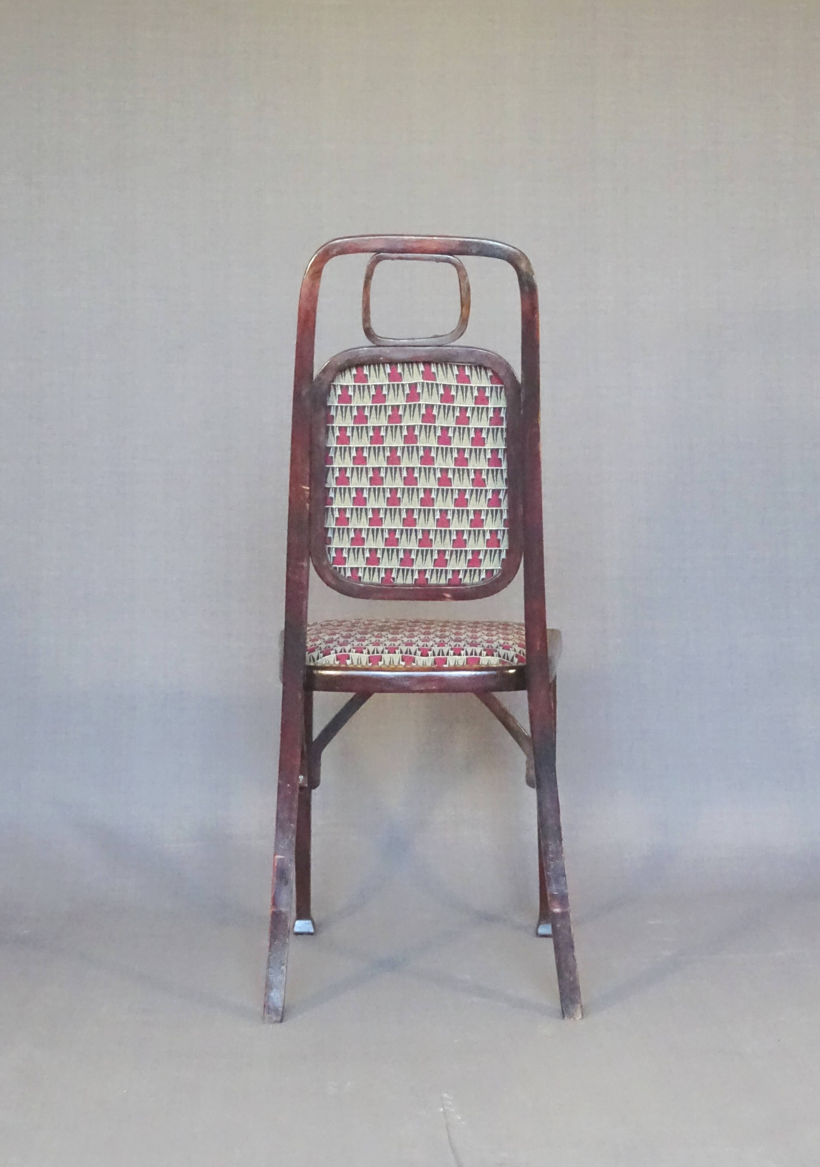 2 chaises et 1 fauteuil Secession Viennoise, 1910-1914