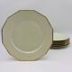Limoges - M. Mandavy. 6 octagonal flat plates.