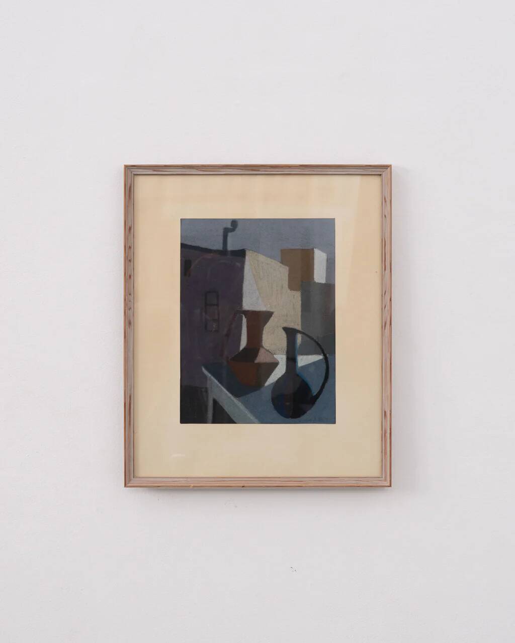 Still life, pastel on paper, Carl Gunnar von Gegerfelt (1926 - 2012)
