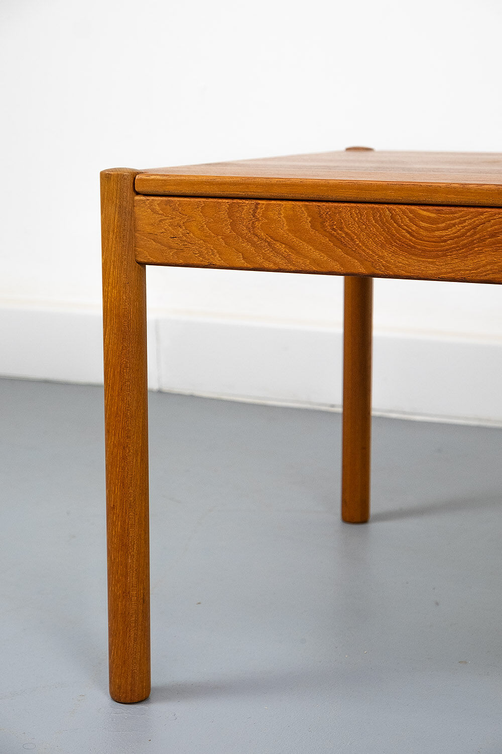 Solid teak coffee table by Kai Kristiansen for Magnus Olesen, 1960s