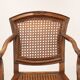 Fauteuil ancien de style néoclassique en noyer et hêtre, France '700