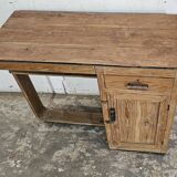 Old Art Deco teak desk