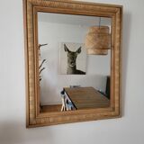 Teak mirror 51x61cm