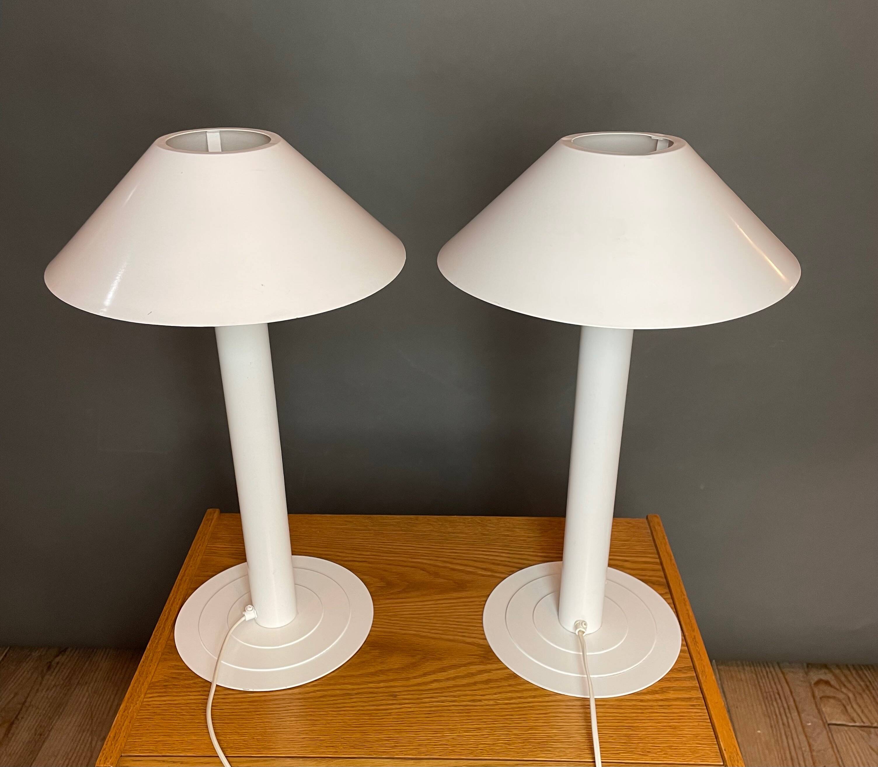 Pair of 1980s Karlby table lamps
