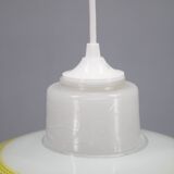 1970s Glass Pendant Light, Czechoslovakia