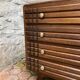 Vintage chest of drawers with splayed legs