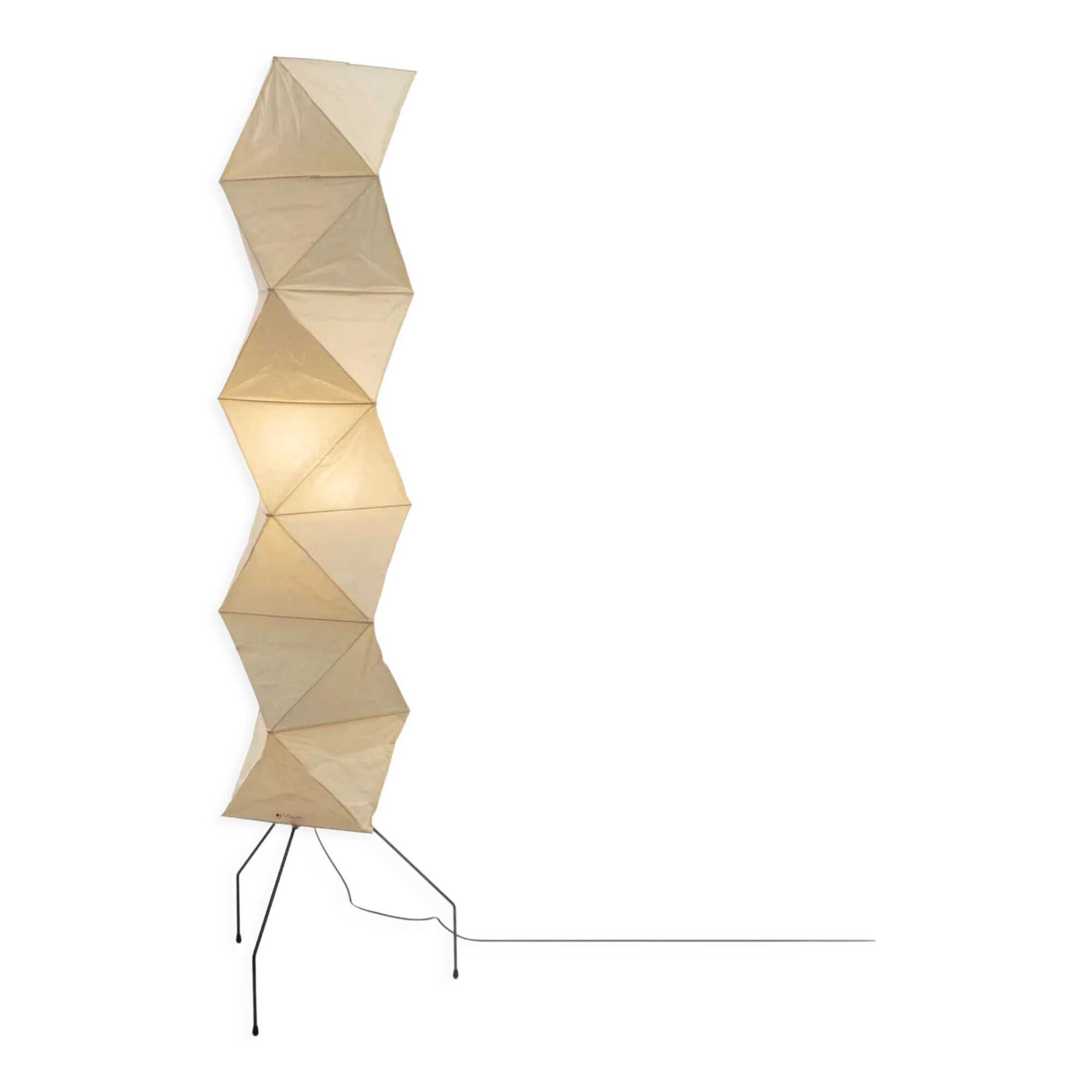 Akari uf4-l8 floor lamp by Isamu Noguchi