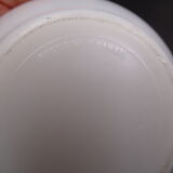 Set of 7 bowls in arcopal -flower décor - vintage around 1970