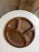 Teak aperitif tray plate, design 1960 Denmark