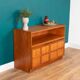 Retro Teak 1960s Nathan Squares Mid Century Sideboard TV Cabinet