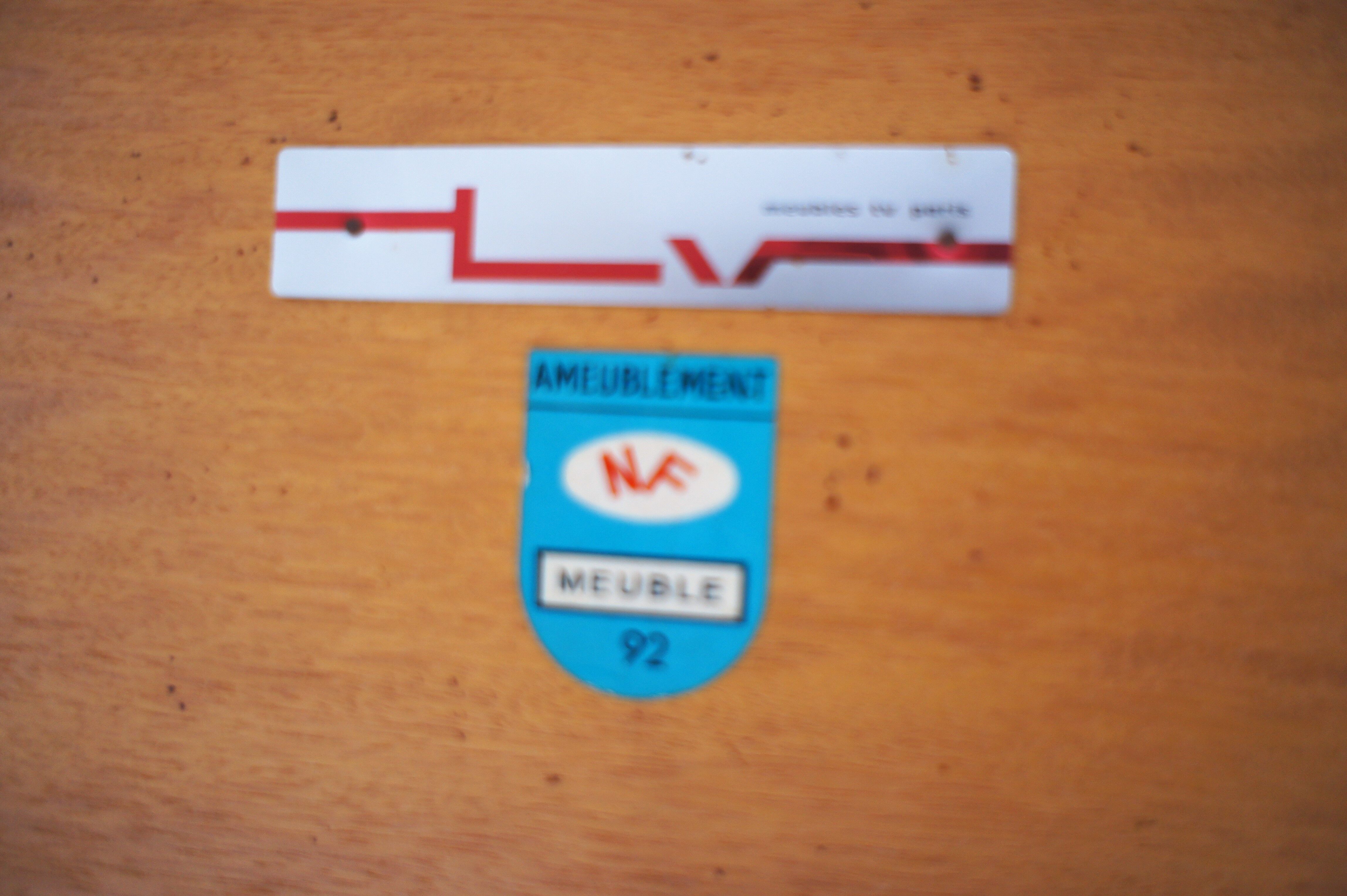 Vintage teak dining table