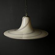 Beige Murano glass pendant, Italy, 1970s