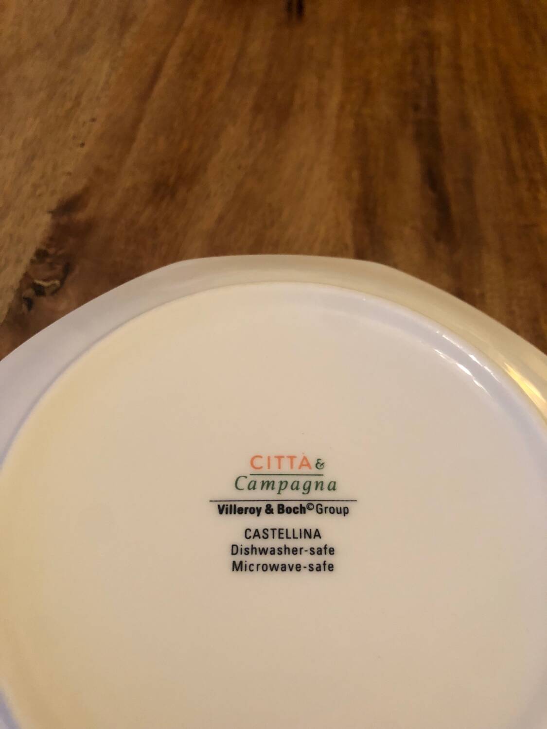 Vintage Villeroy & Boch porcelain salad bowl