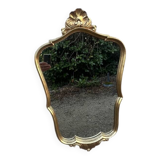 Golden Louis XV style mirror