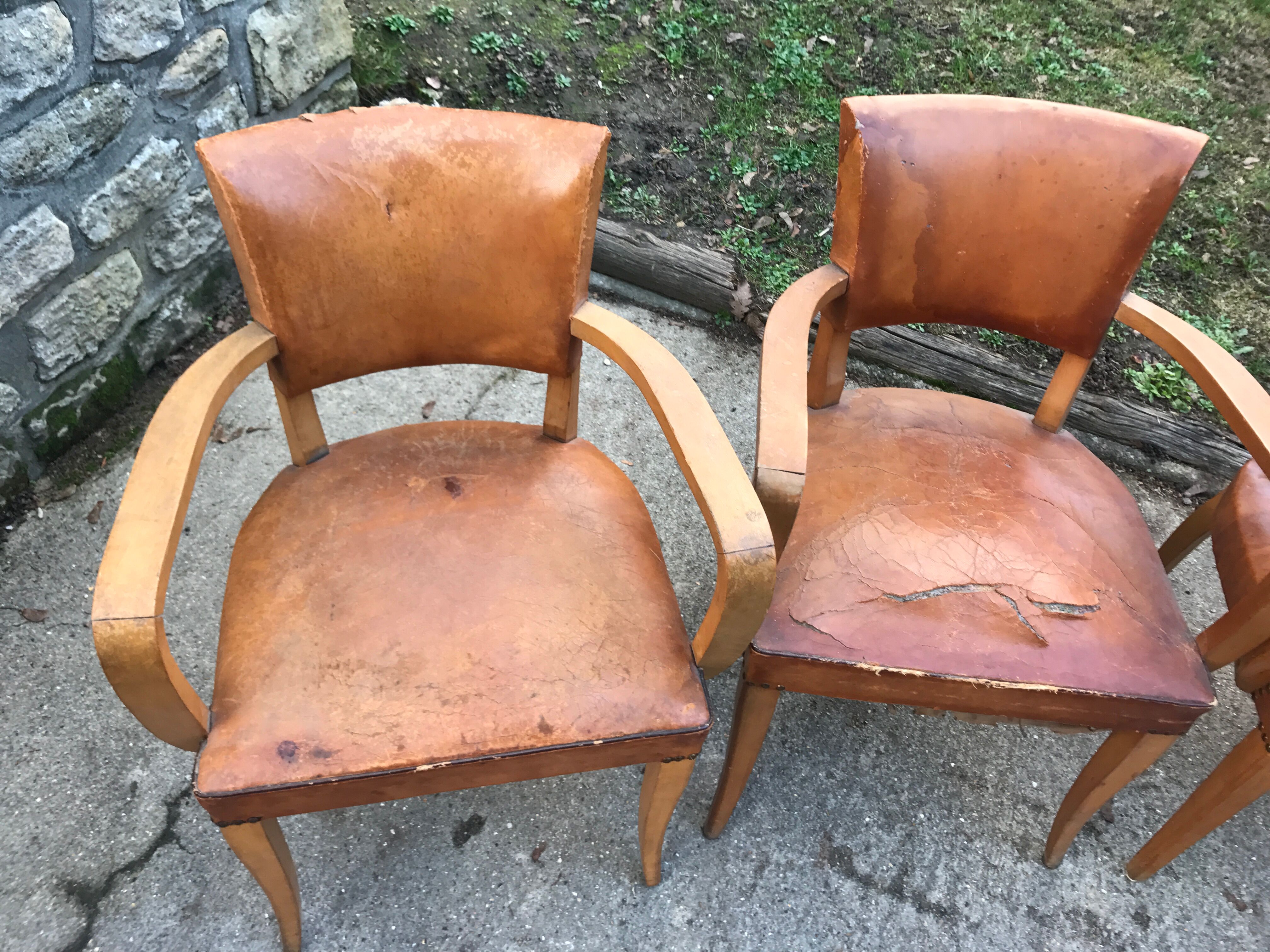 Four armchairs bridges 1930