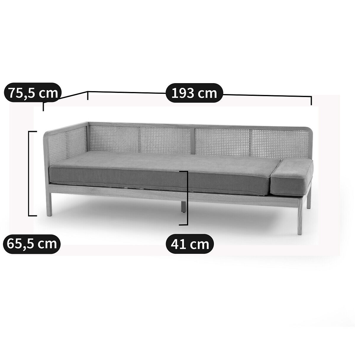 Daybed Méridienne La Redoute Intérieurs
