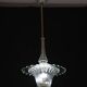 Elegant Art Decò Murano Glass Lantern by Barovier e Toso Pendant Light, 195