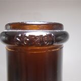 Demijohn in amber glass