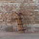 Old wooden sledge 2 people, 50s