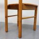 Set van 4 vintage eetkamerstoelen grenen