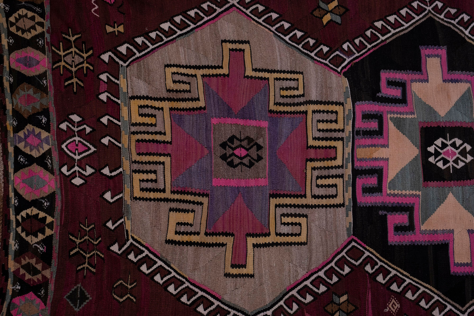 Turkish Kars kilim rug 165 x 425 cm
