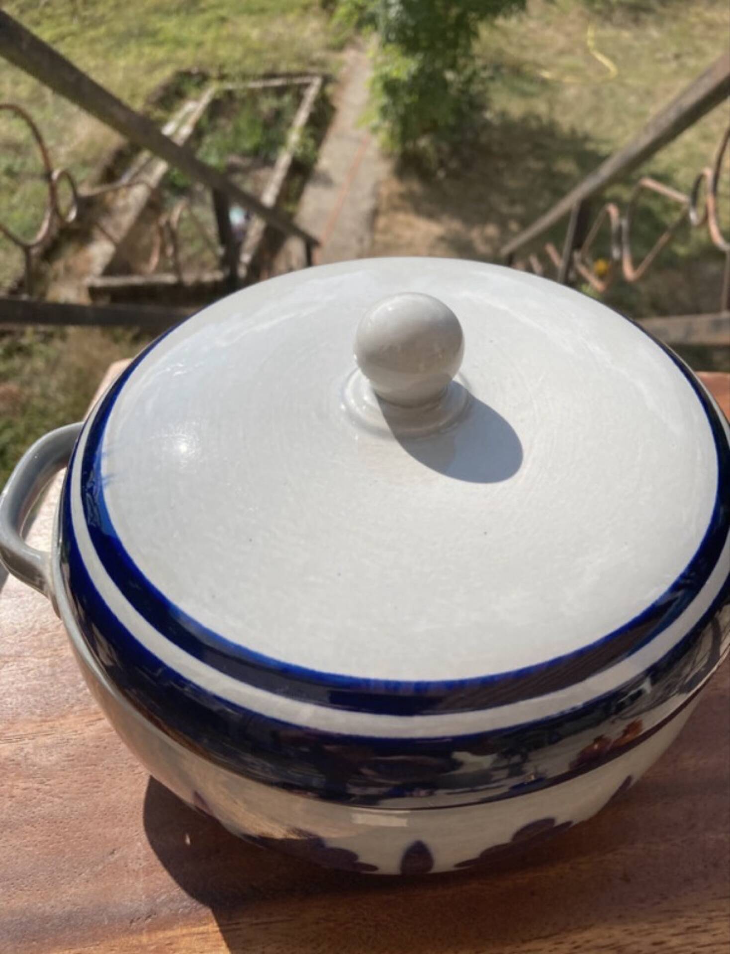 Boch La Louvière Soup Tureen - Baltic