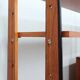 Mid century modular teak bookcase with bar unit, Italy 1950s