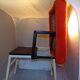 Escabeau pliable en petit banc
