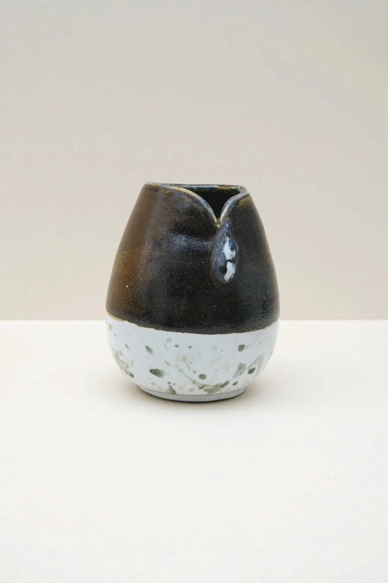Signed ceramic vase