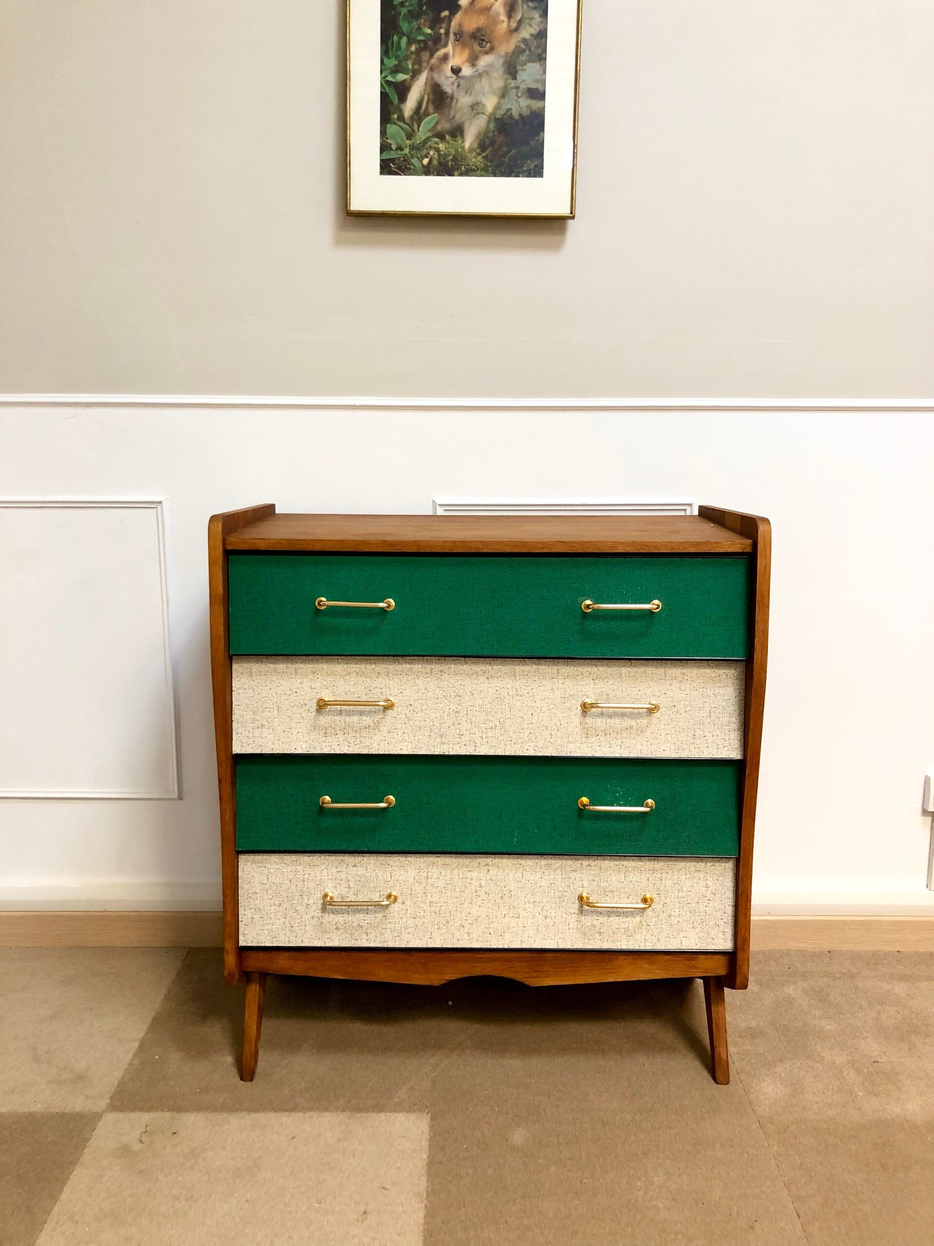 Scandinavian vintage chest of drawers