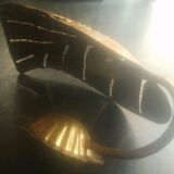 Wall light golden leaf