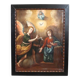 The Annunciation, Italy, 17th Century, Antique Oil Painting On Canvas