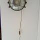 Cast iron porthole wall lamp by TH