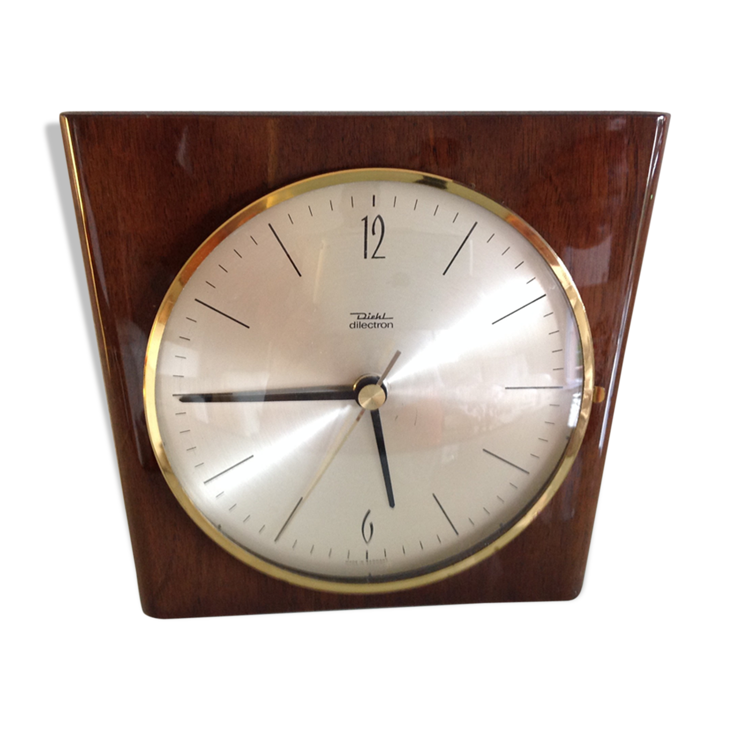 Old wooden clock by Diehl
