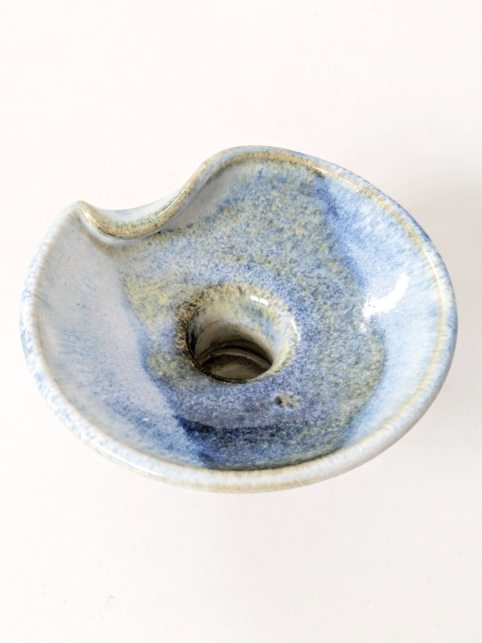 Pair of ceramic candle holders, West German, Till Sudeck, 1960s.