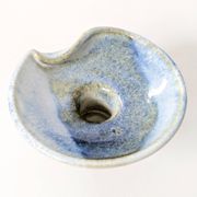 Pair of ceramic candle holders, West German, Till Sudeck, 1960s.