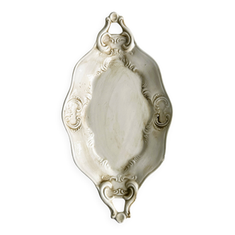 White ceramic dish