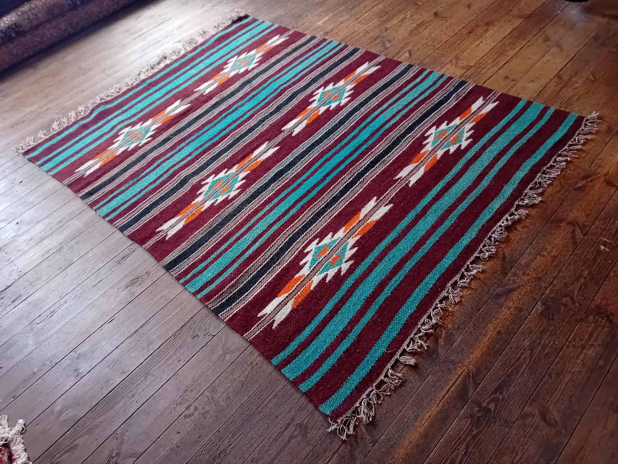 Handmade Berber Bedouin Rug 209x151cm