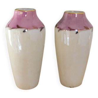 Deux minis vases Limoges