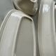 Lot 3 plats céramique vintage chardons
