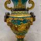 Casa Padrino baroque de luxe vase in multicoloured bronze / gold 53 x 43 x